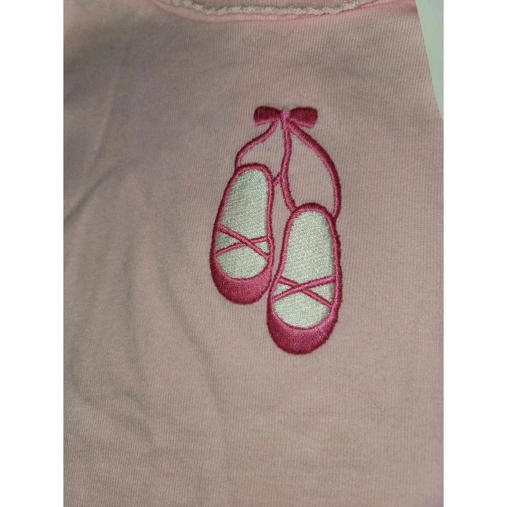 Gymboree glamour ballerina ballet‎ shoes top size 2t nwt